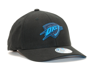 Kšiltovka Mitchell & Ness NBA Biowashed Zig Zag 110 SB Oklahoma City Thunder Black Snapback