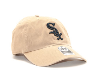 Kšiltovka 47 Brand Chicago White Sox Clean Up Khaki Strapback