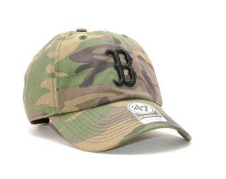 Kšiltovka 47 Brand Boston Red Sox Clean Up Unwashed Camo Strapback