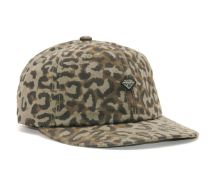 Kšiltovka Diamond Supply Co. Cheetah Micro Brill Unstructured Olive Strapback