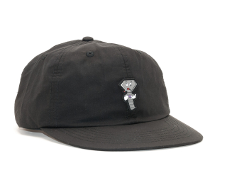 Kšiltovka Diamond Supply Co. Screwed Up Unstructured Black Clipback