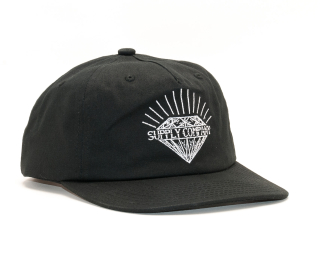 Kšiltovka Diamond Supply Co. Split Unstructured Black Snapback