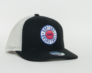 Kšiltovka Mitchell & Ness Patch 110 SB Toronto Raptors Black/White Snapback