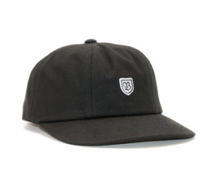 Kšiltovka BRIXTON B-Shield III Cap Black/Grey Strapback