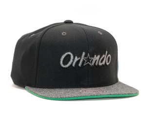Kšiltovka Mitchell & Ness Orlando Magic Melange Patch Black Snapback