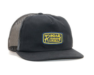 Kšiltovka Roark Open Range/Nameplate Trucker Black Snapback