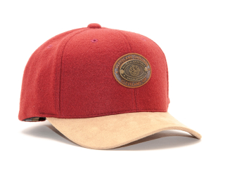Kšiltovka Mitchell & Ness Cleveland Cavaliers Hardwood Classic Melton Oval Red Snapback