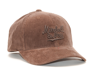 Kšiltovka Mitchell & Ness Cord Brown Snapback