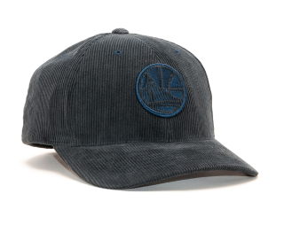Kšiltovka Mitchell & Ness Golden State Warriors Cord Indigo Snapback