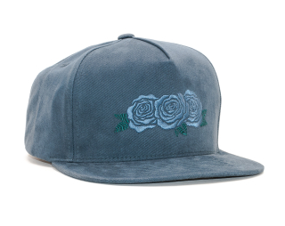 Kšiltovka HUF Triple Rose Mood Indigo Snapback