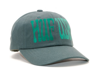 Kšiltovka HUF Drop Out Curved Visor Dark Forest Strapback