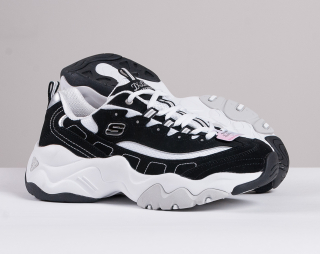 Dámské Boty Skechers D'Lites 3.0 Stride Ahead 12956 BKW Black/White