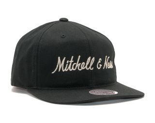 Kšiltovka Mitchell & Ness Trade Mark Snapback Black
