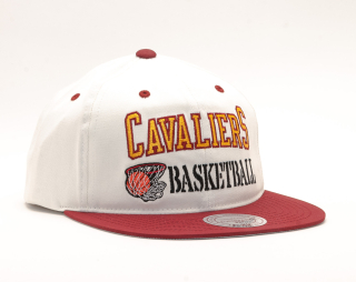 Kšiltovka Mitchell & Ness Cleveland Cavaliers Dunk Off White Snapback