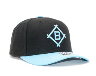 Kšiltovka 47 Brand MVP DP Brooklyn Dodgers Snapback Black/Blue
