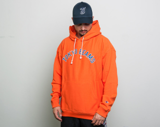 Mikina Champion Tokyo Beams Hooded Sweatshirt Orange