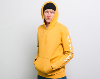 Mikina HUF Mission Hoodie Mineral Yellow