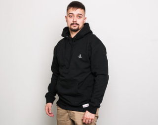 Mikina Diamond Supply Co. Mini Un-Polo Hoodie Black