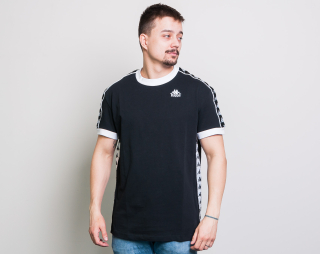 Triko Kappa Banda Bismal Black/White