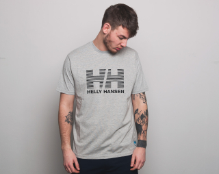 Triko Helly Hansen Crew T-Shirt Grey Melange 53157_949