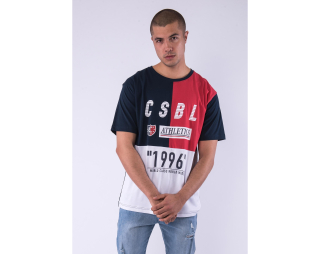 Triko Cayler & Sons 1996 Semi Box Tee Navy/Red