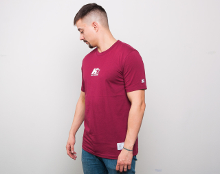 Triko HUF Arch HUF x Starter Burgundy