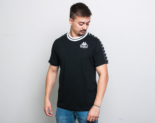 Triko Kappa Authentic Anchen Black/White