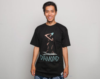 Triko Diamond Supply Co. Havana Ss Tee Black