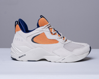 Boty ARKK Kanetyk Suede W13 Off White Blazing Orange EL3800-1118