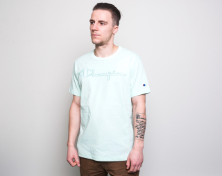 Triko Champion Crewneck T-Shirt Green 213081 GS048 HDE