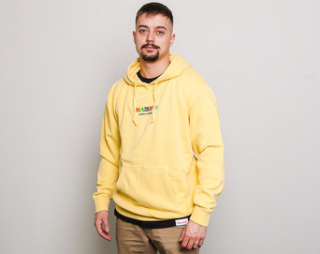 Mikina Diamond Supply Co. Building Blocks Hoodie Yellow