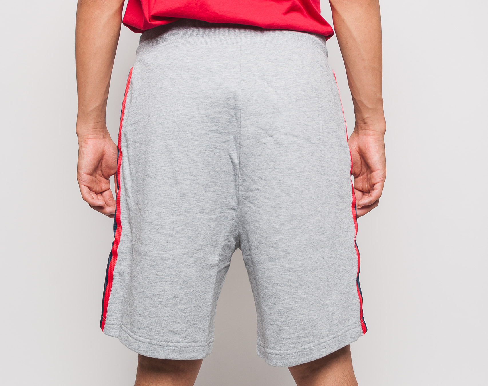 Kraťasy Cayler & Sons White Label Taped Sweatshorts Heather Grey/Multicolor