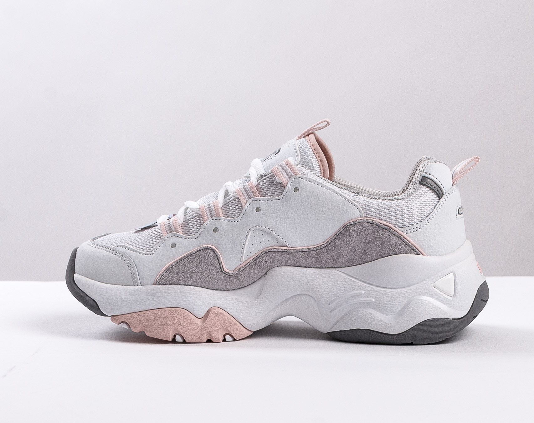 Dámské Tenisky Skechers D'Lites 3.0 Zenway White/Gray/Pink