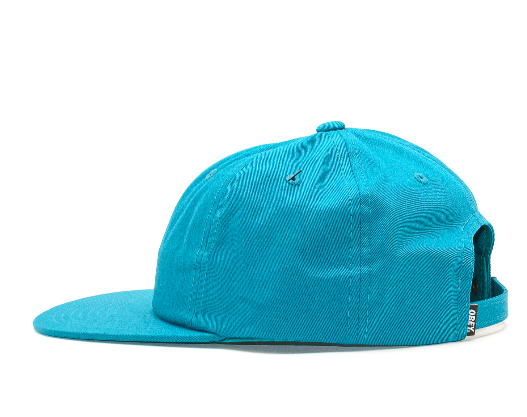 Kšiltovka OBEY Sleeper 6 Panel Pure Teal Strapback