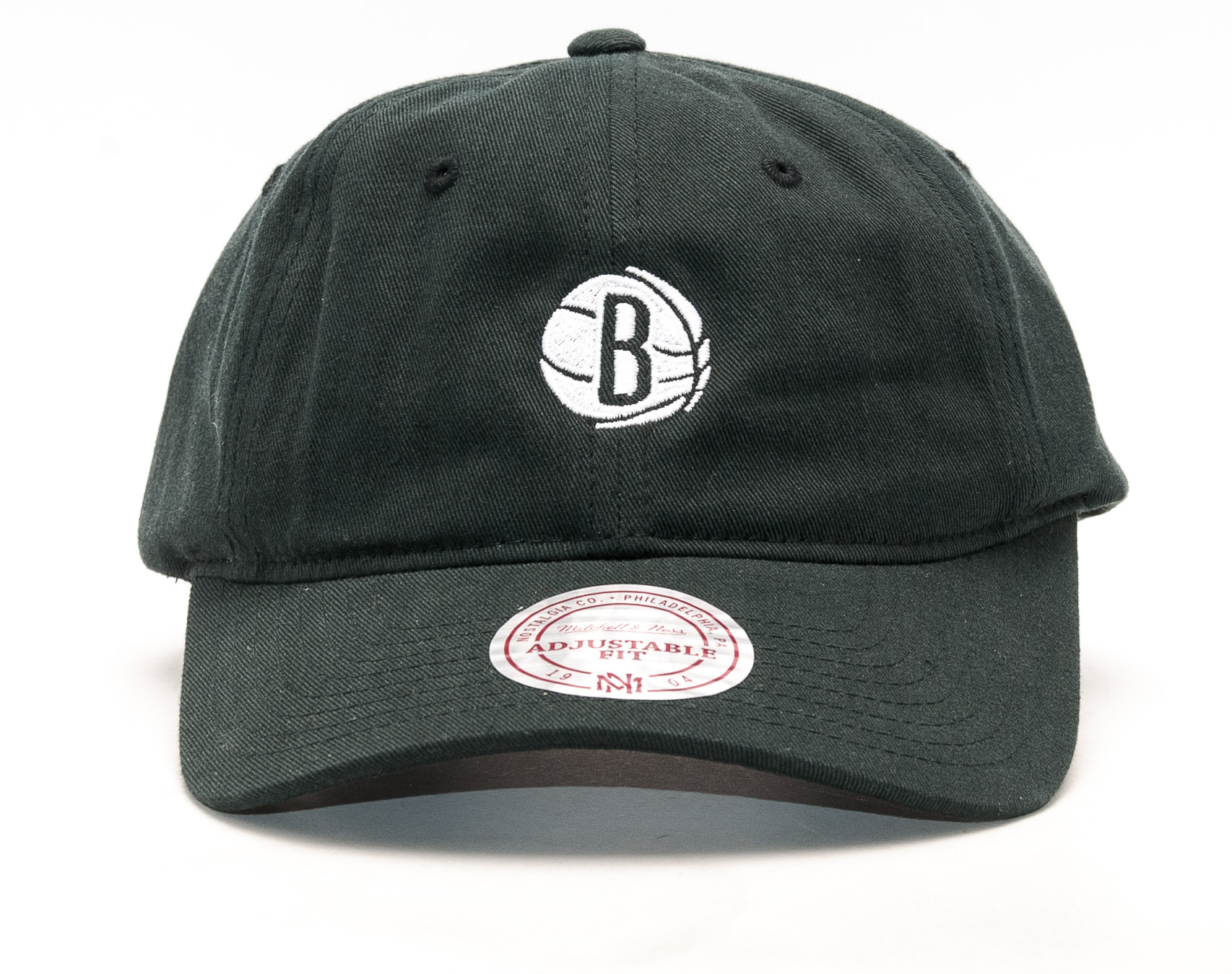 Kšiltovka Mitchell & Ness Chukker Brooklyn Nets Black Strapback