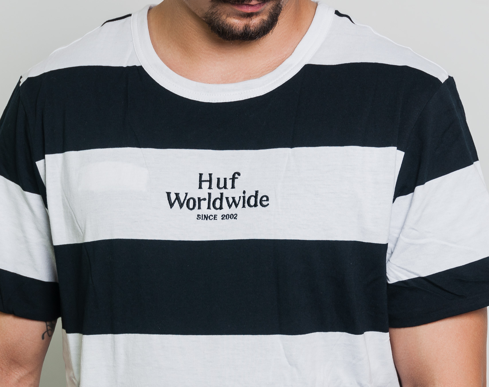Triko HUF Invert Reversible Knit Top Black