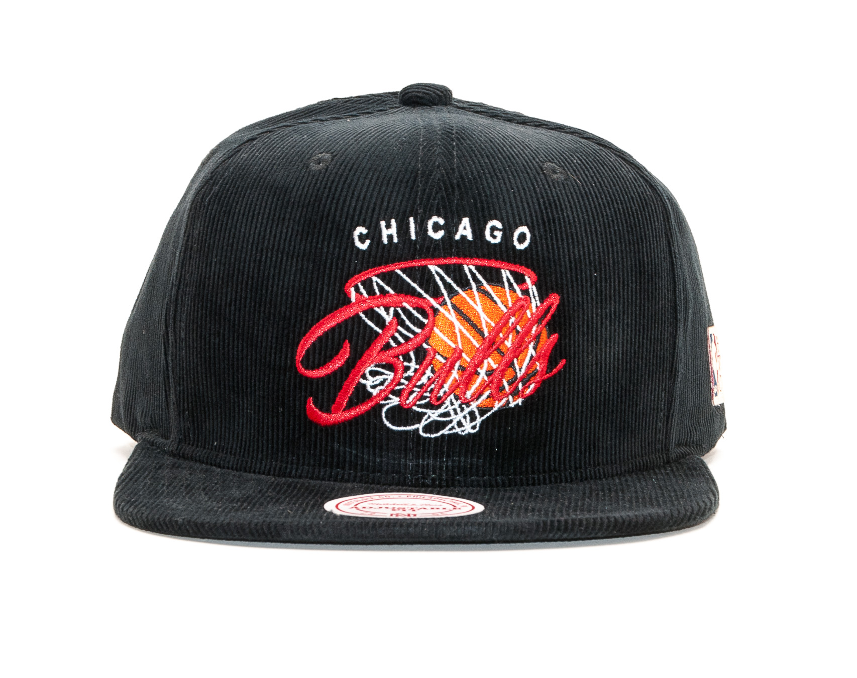 Kšiltovka Mitchell & Ness Chicago Bulls Hardwood Classic All Net Black Snapback