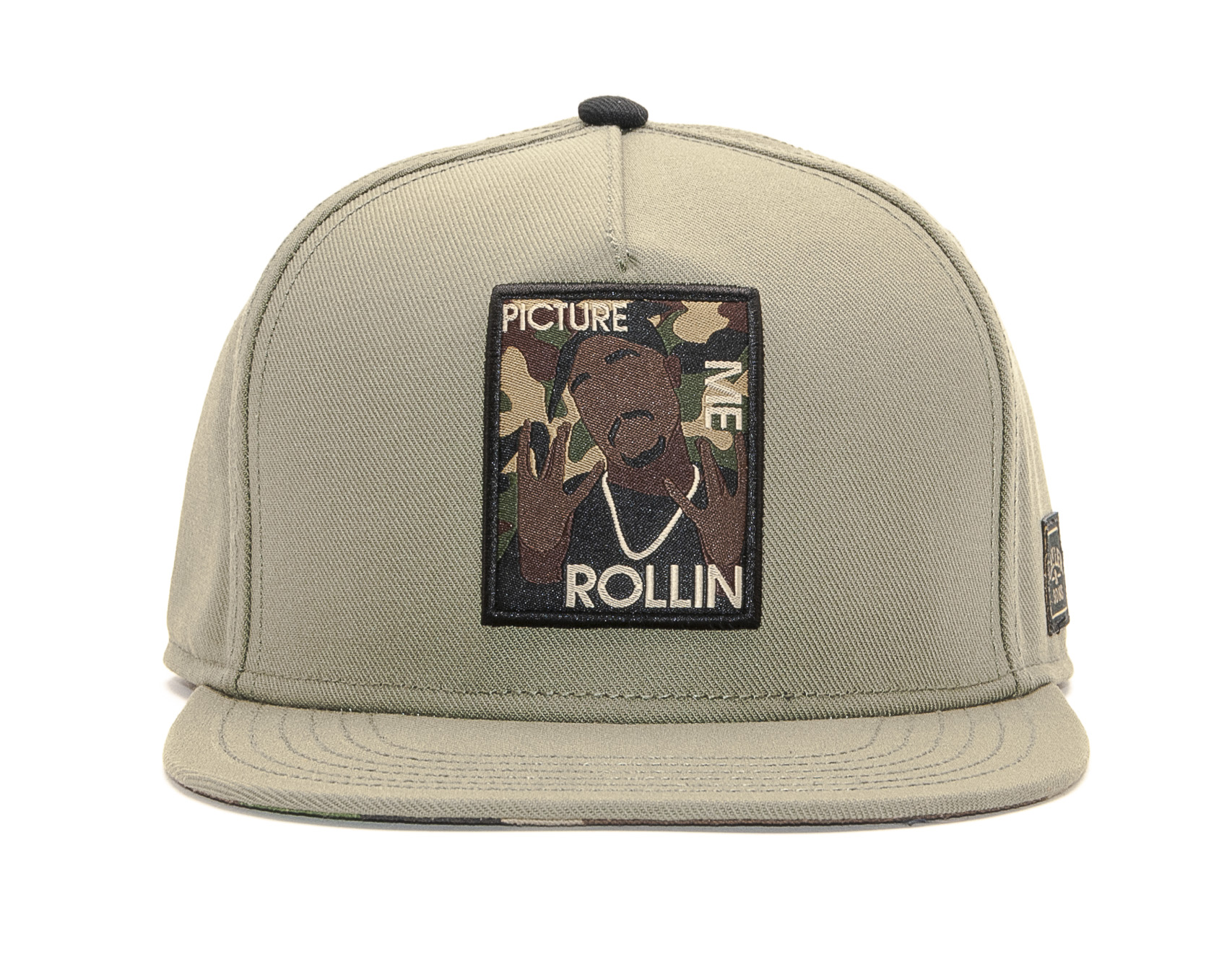 Kšiltovka Cayler & Sons WL 2Pac Rollin Cap Olive/Woodland