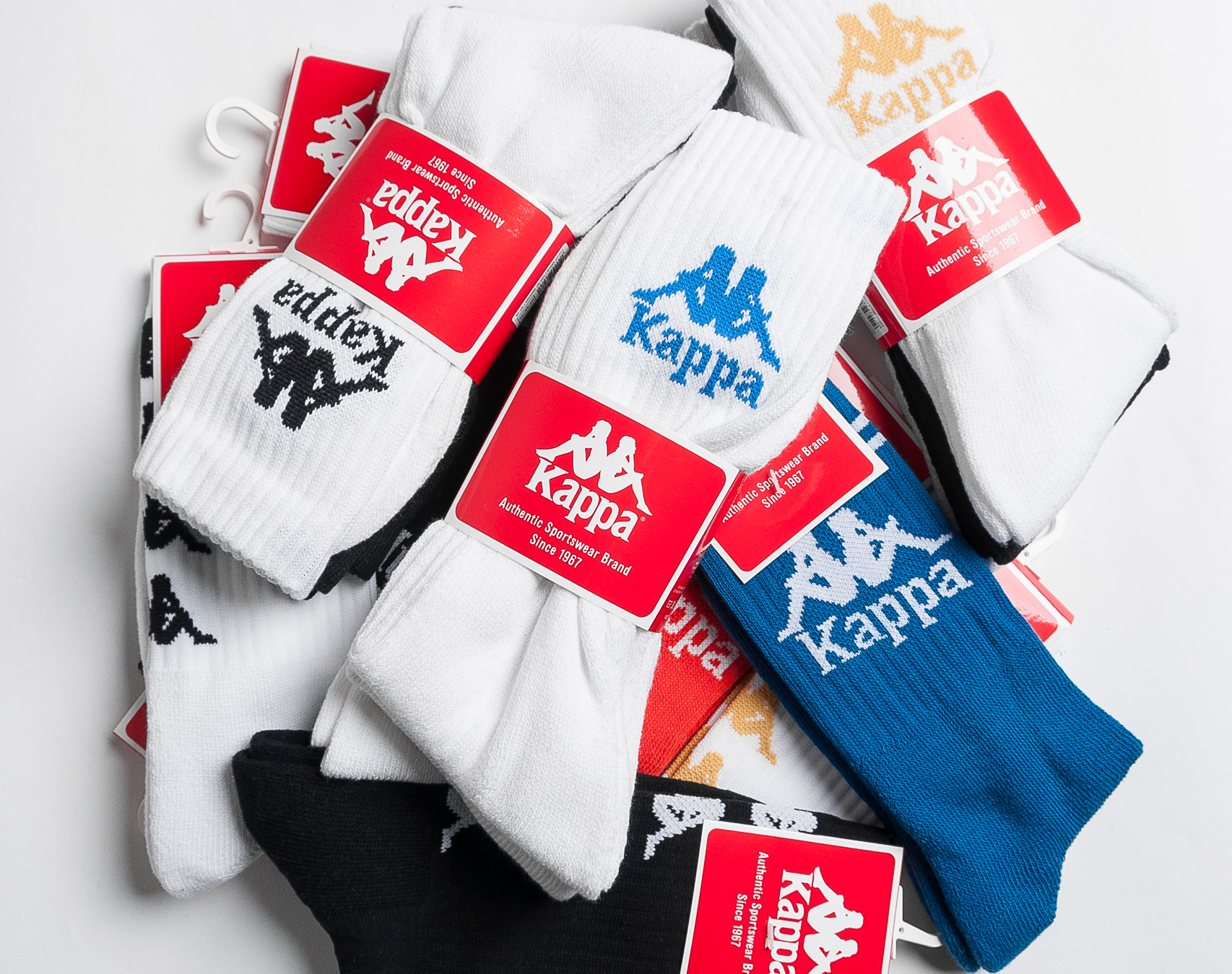 Ponožky Kappa Authentic Aster Blue/White
