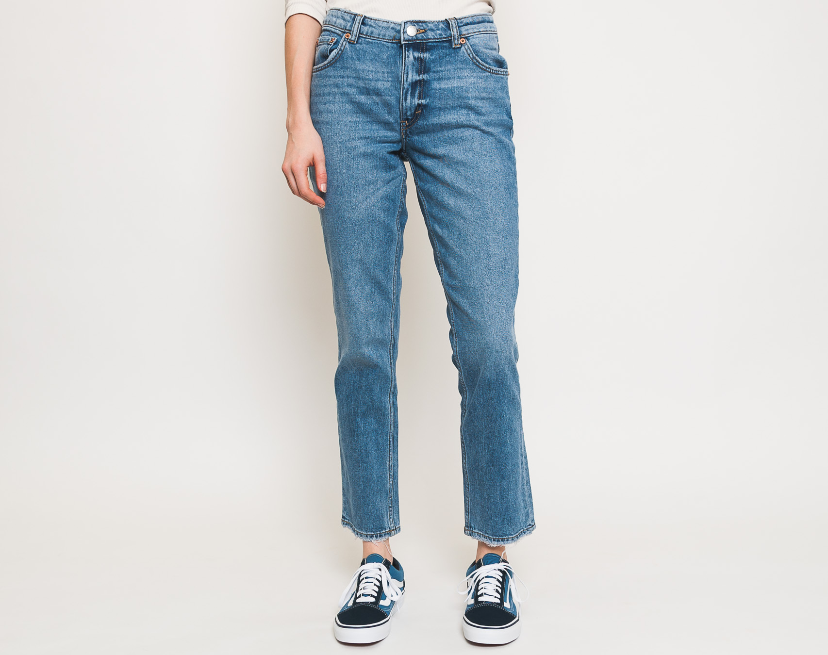 Dámské Kalhoty Cheap Monday Revive Washed Blue