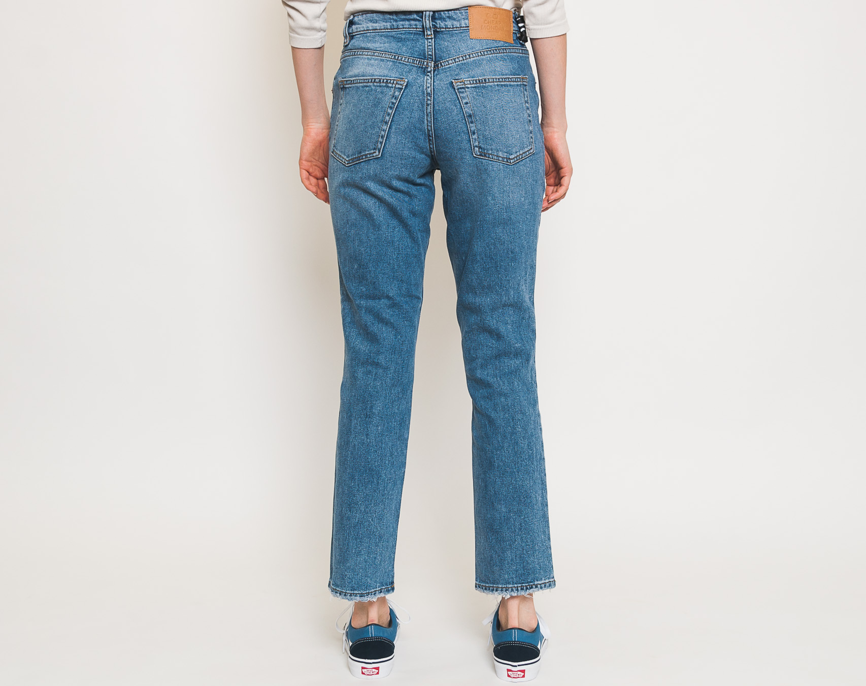 Dámské Kalhoty Cheap Monday Revive Washed Blue