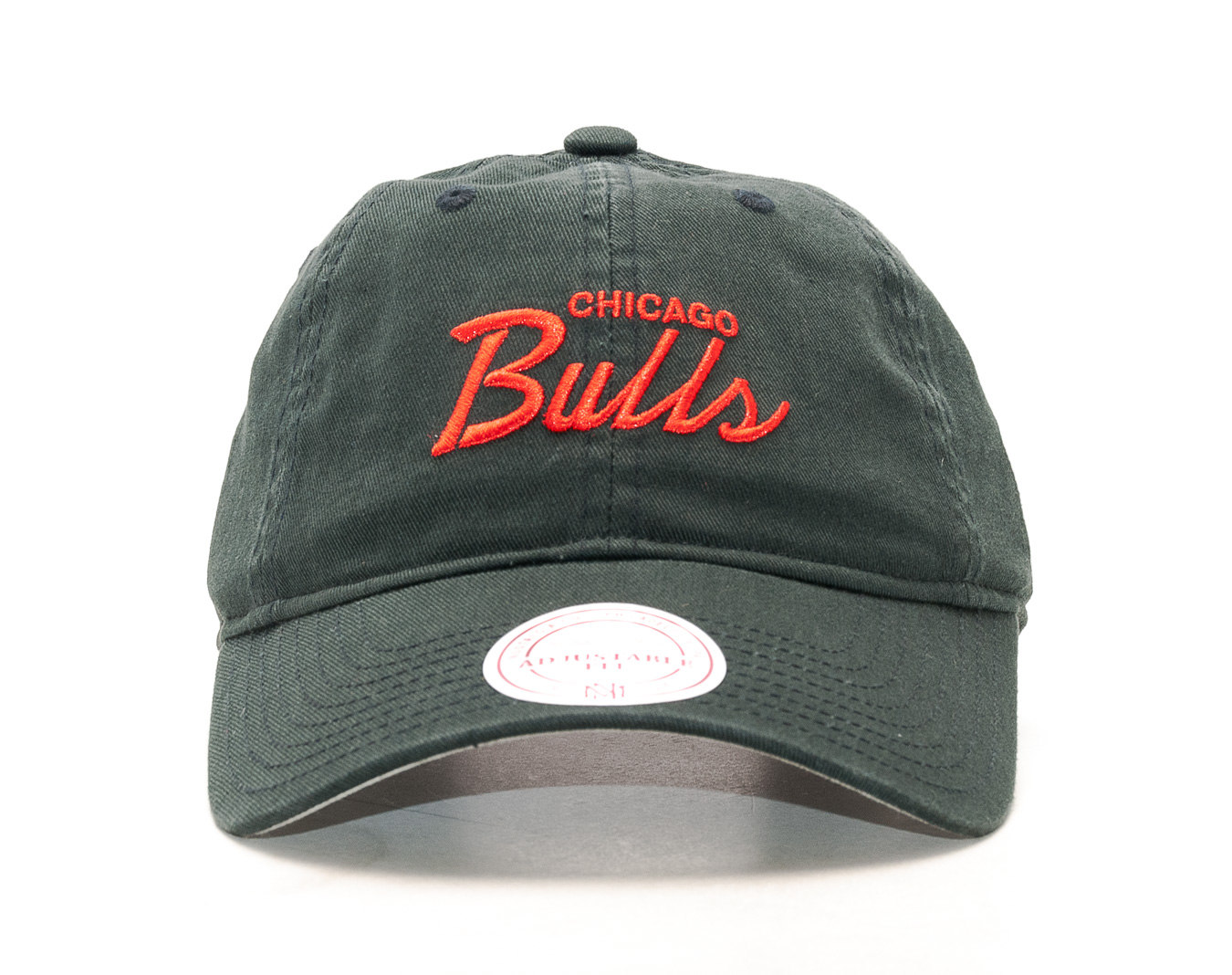 Kšiltovka Mitchell & Ness Special Script Chicago Bulls Black Strapback