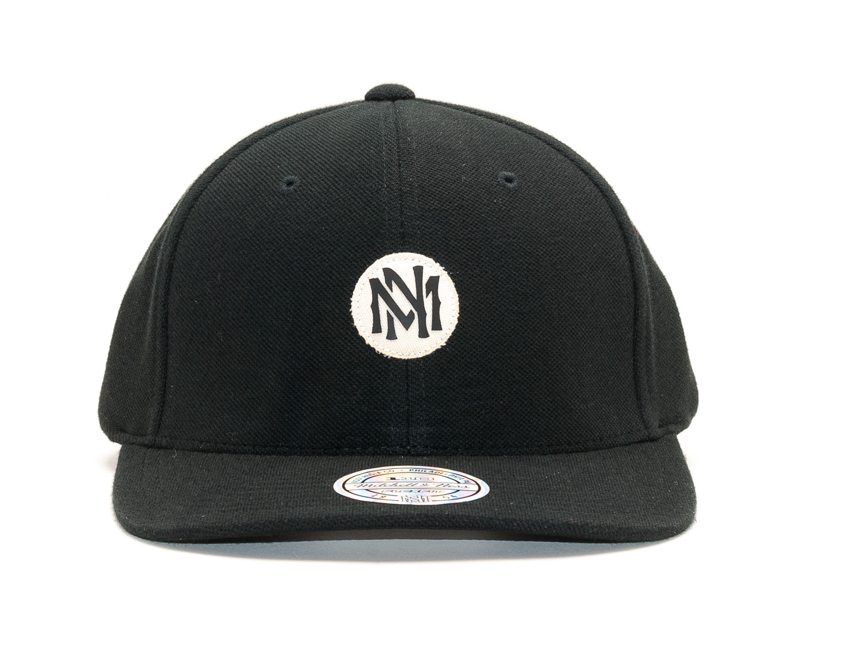 Kšiltovka Mitchell & Ness Jock Black Strapback
