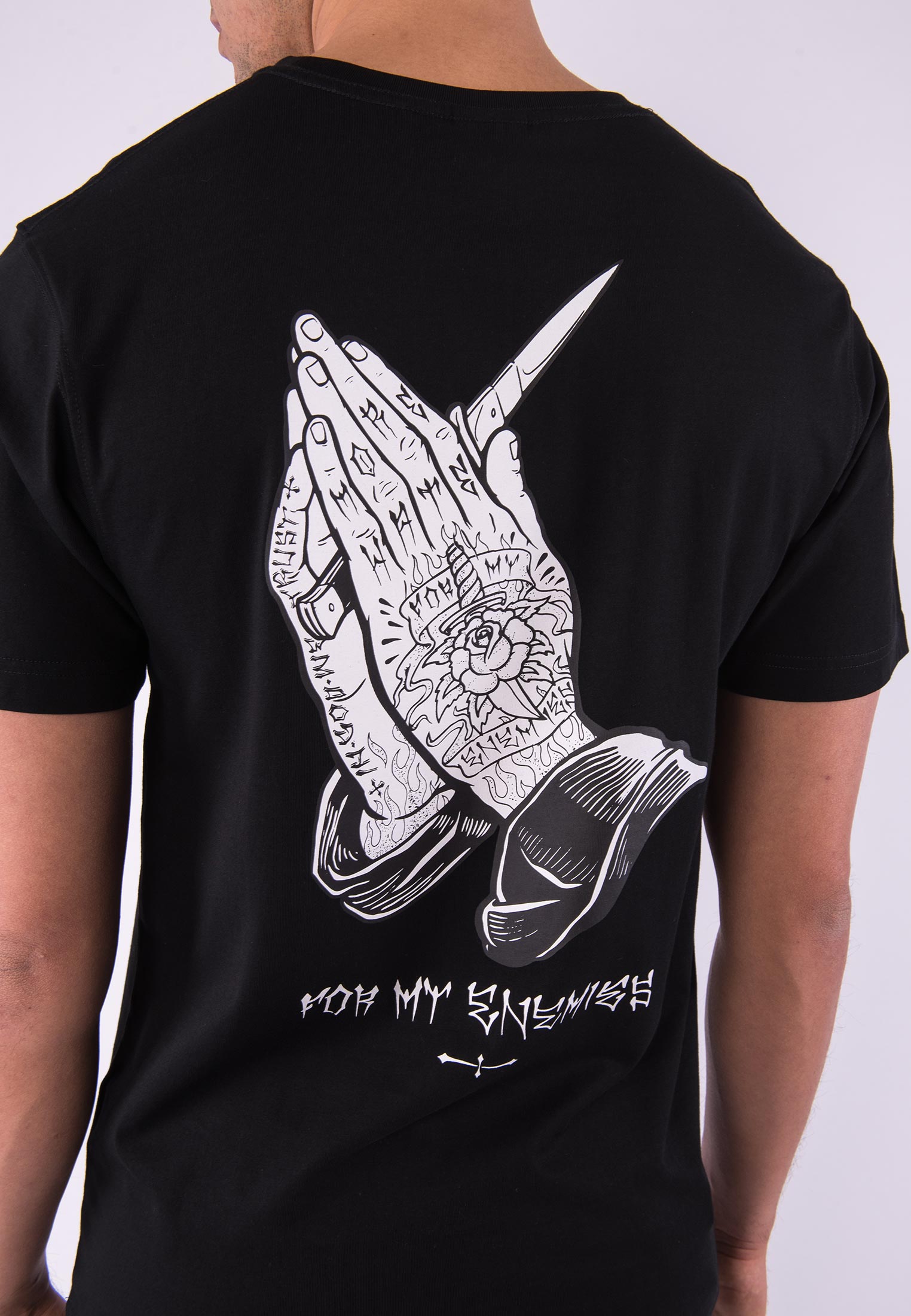 Triko Cayler & Sons WL Enemies Tee Black/White