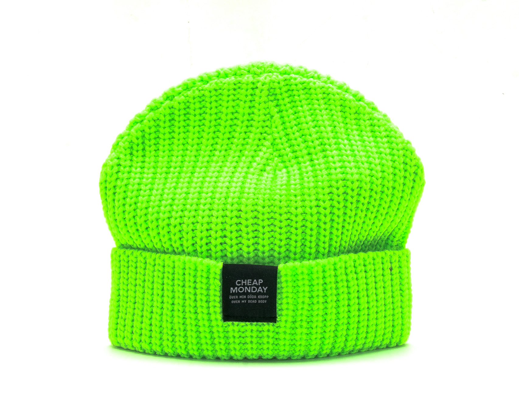 Kulich Cheap Monday Skull Beanie Neon Green