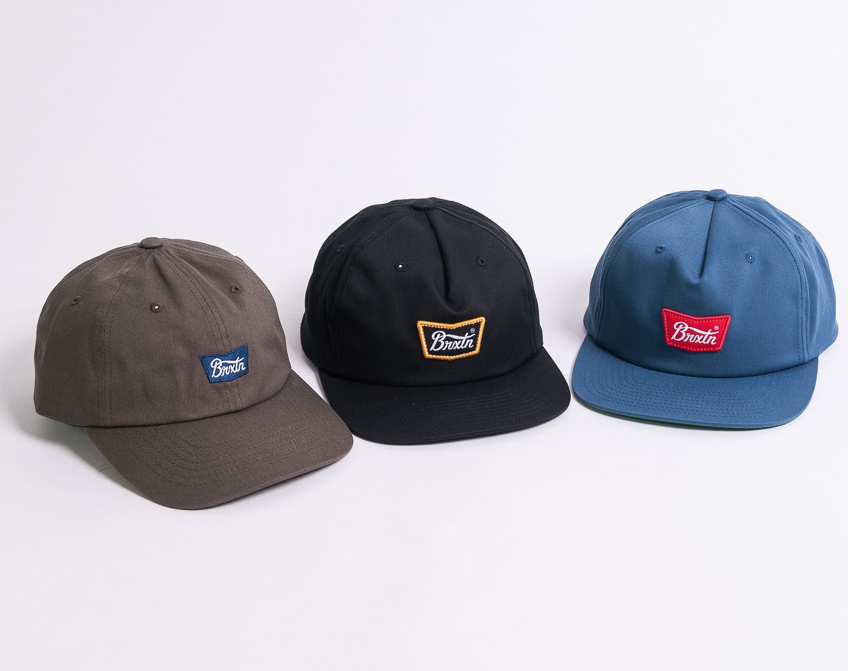 Kšiltovka BRIXTON Stith Lp Cap Dark Olive Strapback