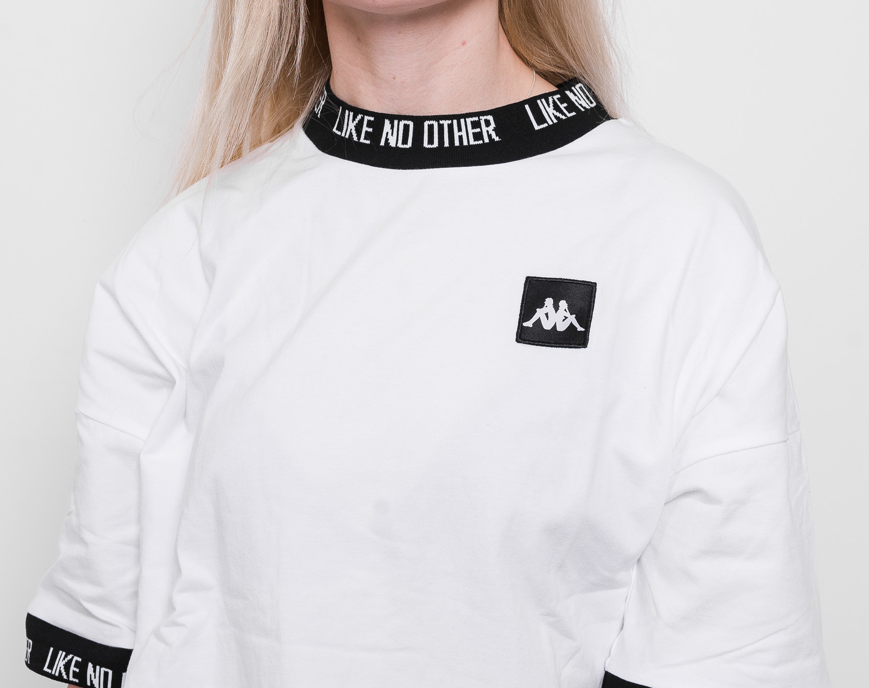 Dámské Triko Kappa Authentic Bardal White/Black