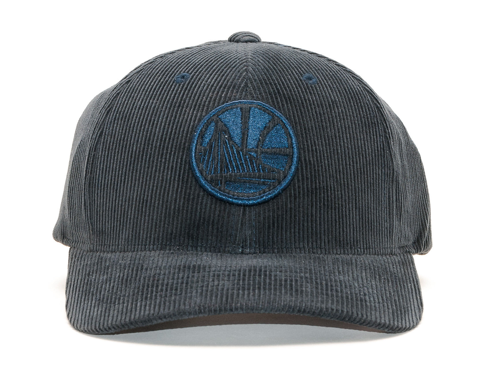 Kšiltovka Mitchell & Ness Golden State Warriors Cord Indigo Snapback