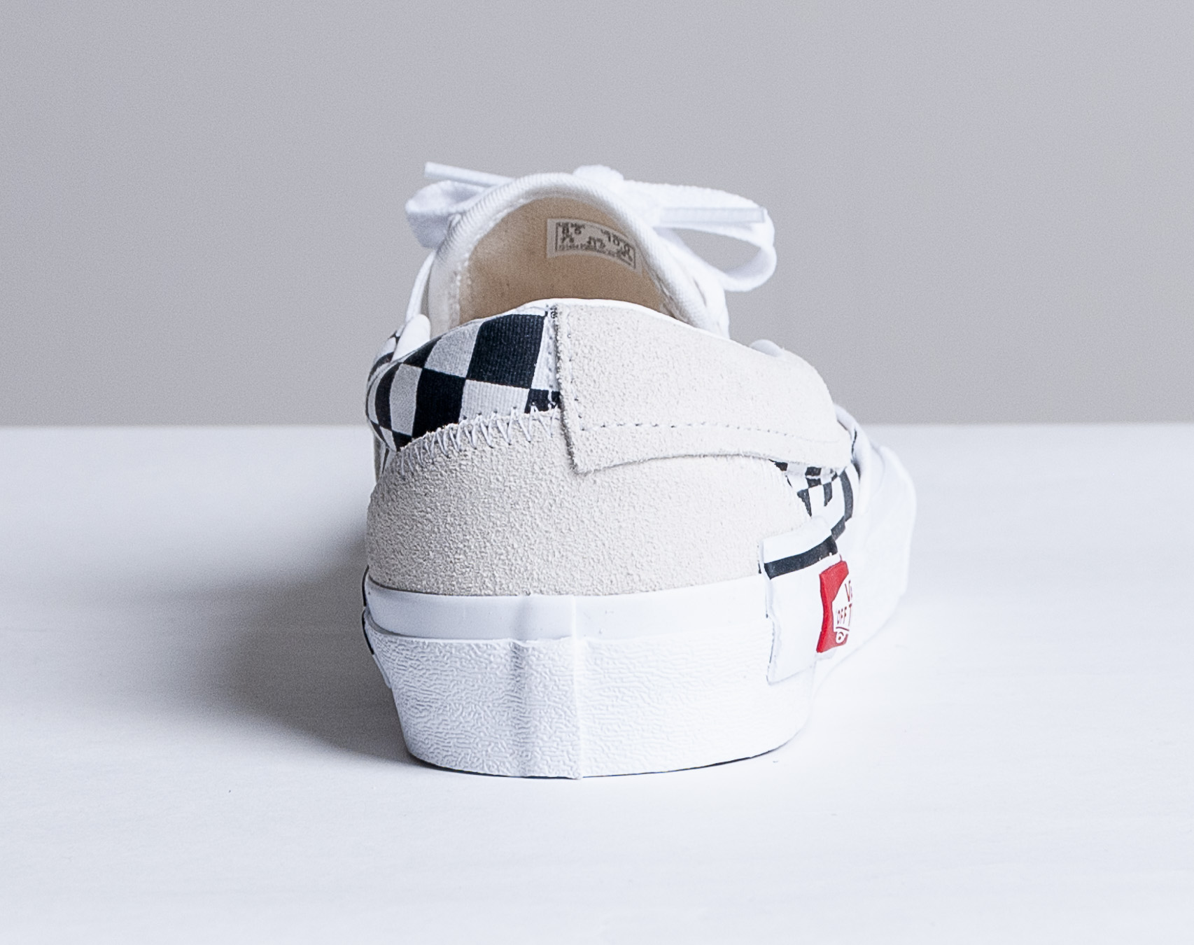 Boty VANS Slip-On CAP (Cut & Paste) Checkerboard True White/Black