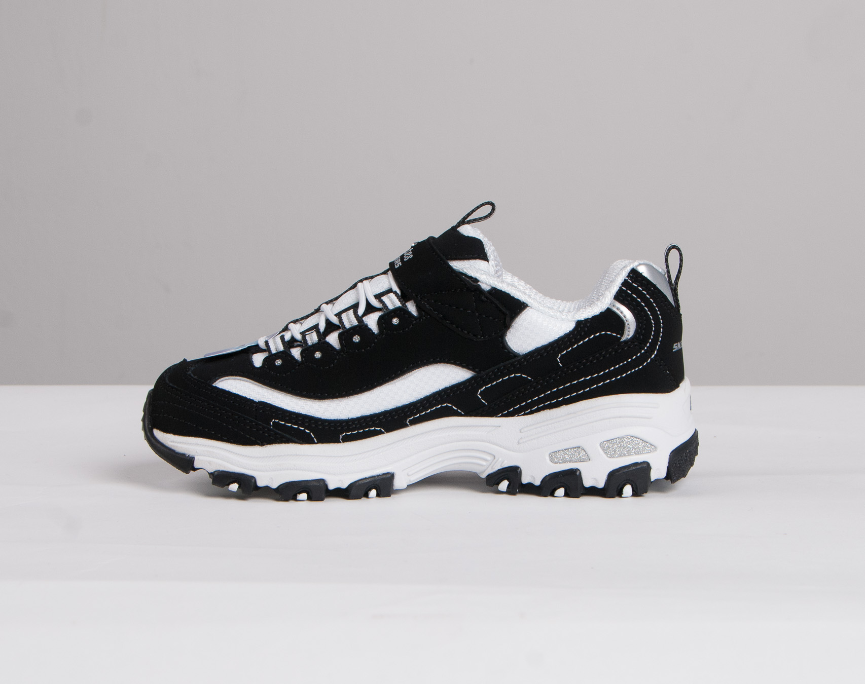 Dětské Boty Skechers D´Lites Crowd Appeal BKW 80588L Black/White